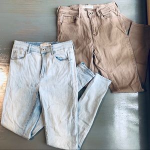 Pacsun high waisted skinny jeans bullhead